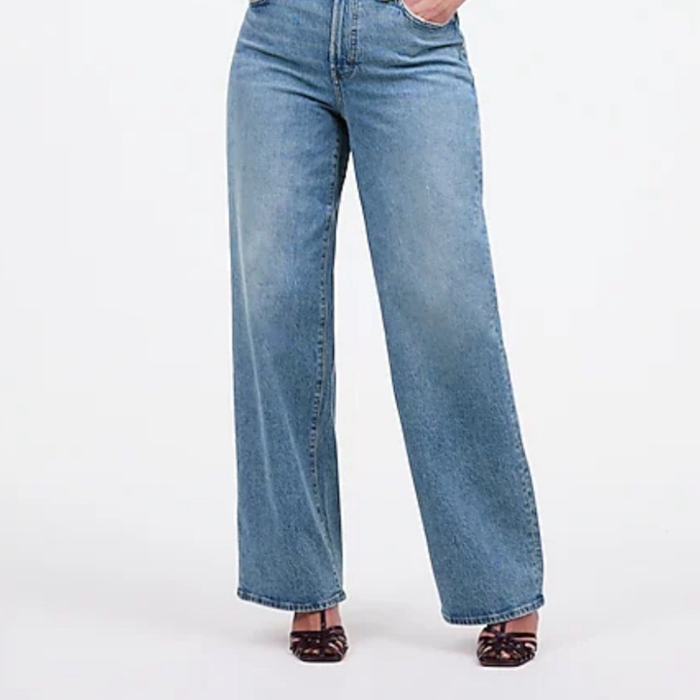 Madewell The Curvy Perfect Vintage Wide-Leg Jean Size 31